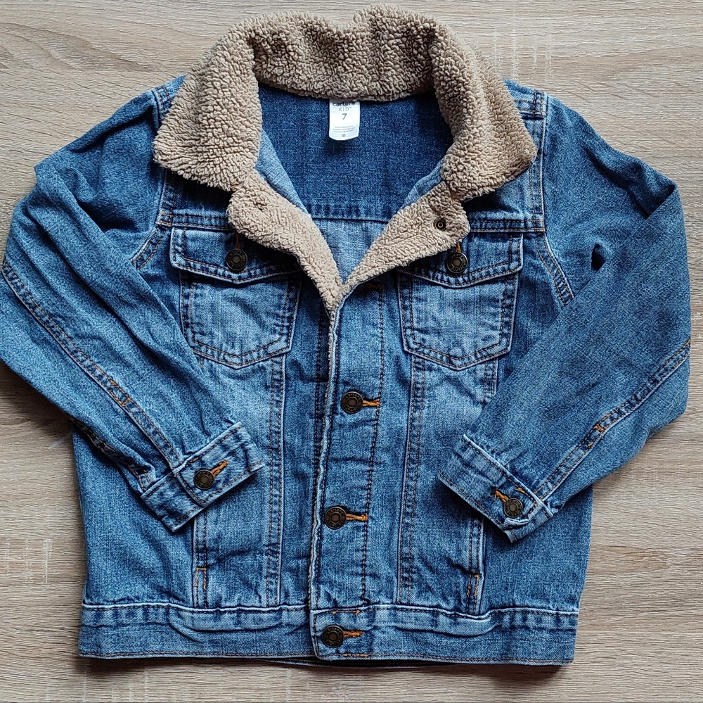 Carters euc/vguc jean jacket size 7 - Picture 2 of 16